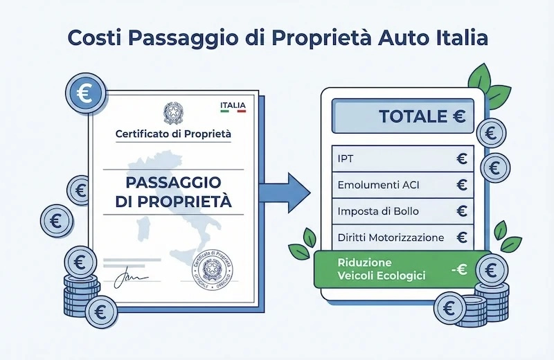 Costo Passaggio di Proprietà Auto a Cassola: Guida Completa 2026
