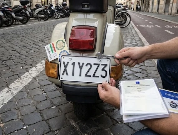 Targhe ciclomotori